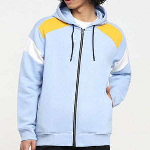 Sudadera con Capucha Negra de Felpa 100% Algodón para Hombre, Bolsillo Extra Grande, Sudadera de Invierno, Logotipo Personalizado, OEM - Product Image 1