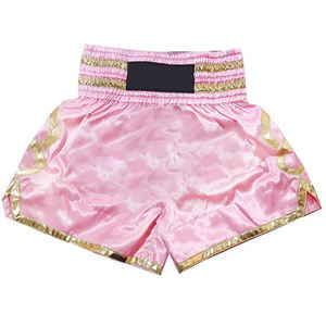 Short de boxe pour homme Pro Short de combat en satin pour la compétition d'entraînement Muay Thai MMA Gym et entraînement - Product Image 3