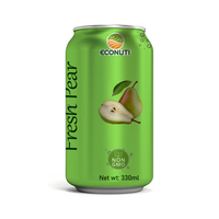 Vente en gros de canettes élégantes de 330 ml de soda au melon vert gazeux faible en gras, emballage en boîte, prix usine, exportation