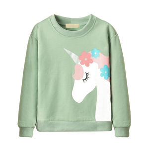 Sudadera Unisex para Niños, Estilo Otoño Invierno, Gruesa, Cálida, de Forro Polar, 100% Algodón, Transpirable, Prenda Exterior para Niños - Product Image 1