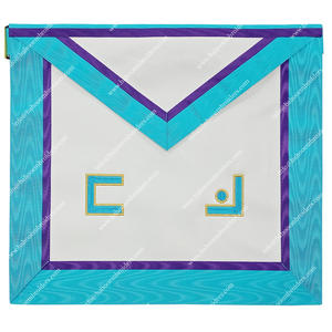Tablier de maître maçonnique Misraim Rite Apparrel - Product Image 1