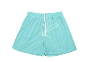 ผ้าตาข่าย OEM ฤดูร้อนออกแบบโลโก้ที่กําหนดเองออกประตูวิ่งกางเกงขาสั้นระเหิดกางเกงขาสั้นตาข่ายผู้ชาย - Product Image 2