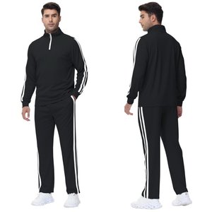 Otoño e Invierno para hombre, nueva sudadera con capucha de Color sólido y pantalones, conjunto de dos piezas, conjunto deportivo informal de moda, talla, chándal para hombre - Product Image 5