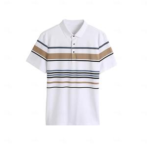Camiseta Polo transpirable de calidad superior, nuevo diseño elegante, venta al por mayor, camisetas Polo 100% de algodón impresas para hombre - Product Image 1