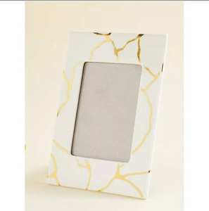 Cadre photo personnalisable en MDF, aspect luxueux, écologique, pour la décoration de la maison et les cadeaux, pour les impressions d'art ou les photos de famille - Product Image 1