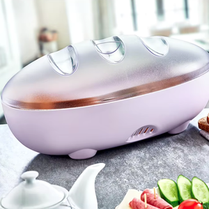 Lớn bánh mì lưu trữ container với nắp trong suốt Air Vent cho bánh mì tươi Countertop Organizer nhựa hộp bánh mì cho nhà - Product Image 1