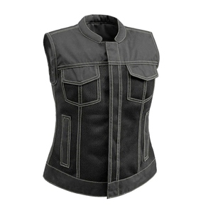 Veste de moto en cuir véritable Maillot de course Mode pour hommes Veste d'hiver sans manches en cuir de vachette de haute qualité Style logo personnalisé - Product Image 1