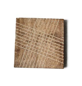 Juego de Posavasos de Madera de Primera Calidad con Diseño de Resina Personalizado para Desayuno, Vajilla, Café y Vino - Product Image 6