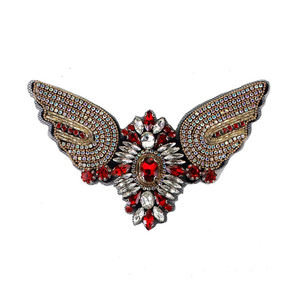 พรีเมี่ยมคุณภาพสูงผลิตแฟชั่นแท่งลวดแท่งลวดออกแบบใหม่แฟชั่นแท่งลวดปีกแพทช์ป้าย #002151 - Product Image 2