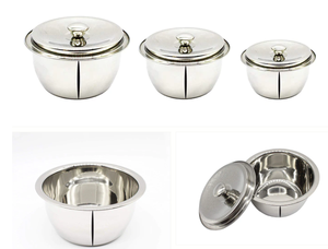 antique <b>steel</b> <b>bowl</b> home decoration and kitchenware new design <b>bowl</b> dinning tableware decorative wholesale manufacturer supplier - Product Image 5