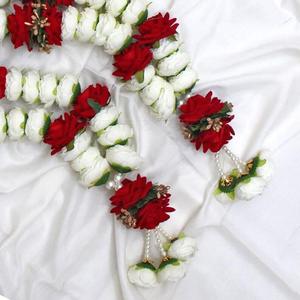 Paquet de 2 guirlandes de mariage arc fleur bienvenue mariée marié maison fête retour anniversaire couple cadeau - Product Image 2