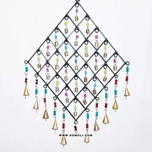 Carillons éoliens personnalisés, ornements de décoration pour la maison, porte de jardin, mur, fenêtre, suspendus, prix de gros, inde, offre spéciale - Product Image 6