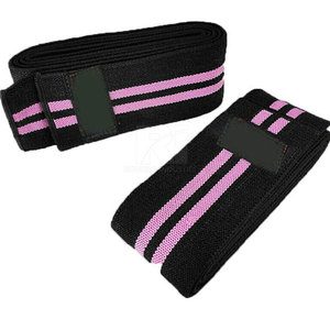 High Quality Gym Fitness Weightlifting Knee Wrap Wholesale <b>Top</b> Selling Compression Workout Gym Knee Wrap - Product Image 1