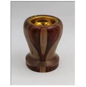 Brûleur décoratif Bakhoor de luxe Porte-encens en bois et céramique Plateau aromatique Méditation Relaxant Cadeau pour la maison - Product Image 2