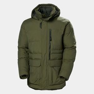 Vestes longues matelassées de qualité supérieure 2026 Veste d'hiver pour hommes Veste zippée surdimensionnée pour hommes Vestes de randonnée Vestes coupe-vent pour le travail - Product Image 1