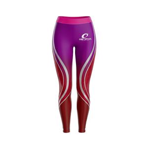 Leggings de sport pour femmes légers et personnalisés de haute qualité, produits tendance avec logo sur la taille, tissu tricoté - Product Image 1