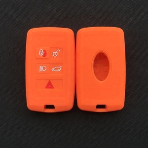 Housse de protection en silicone pour clé de voiture 2018, compatible avec Land Rover Range Rover SPORT Evoque Discovery Discovery 5, clé à 5 boutons - Product Image 2
