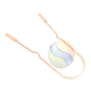 Grattoir lingual en cuivre de qualité supérieure, nettoyant naturel pour la détoxification buccale, grattoir lingual en cuivre pur pour les soins bucco-dentaires, outil pour éliminer la mauvaise haleine - Product Image 2
