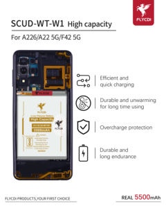 แบตเตอรี่โทรศัพท์มือถือ FLYCDI OEM สำหรับ Samsung A226 SCUD-WT-W1 <span class=keywords><strong>A22</strong></span> 5G F42 5G แบตเตอรี่โทรศัพท์แบบพกพา - Product Image 3