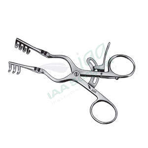 Retractor Abdominal Manual Adson para Bebés, Instrumento Quirúrgico de Acero Inoxidable con Certificación CE - Product Image 2
