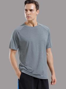 Camiseta Deportiva Personalizada para Hombre, Transpirable, de Secado Rápido, Ajustada, de Manga Corta, 100% Algodón, para Gimnasio y Fitness - Product Image 6