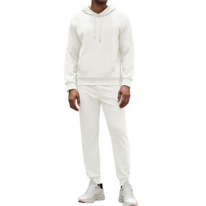 Chándales para hombres Trajes de chándal 2 piezas Casual Athletic Jogging Warm Up Full Zip Set Mens - Product Image 2