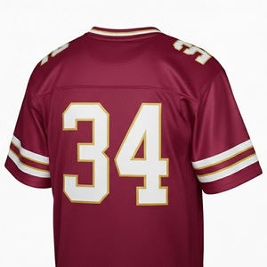 Ropa Deportiva Sublimada, Jersey de Fútbol Americano Personalizado con Nombre y Número del Equipo, para Entrenamiento - Product Image 6