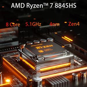 Ordinateur portable de jeu M D Ryz En7 haute performance 15,9 pouces 1366x768 144Hz Intel, nouveau, Windows 10, 16 Go de DDR5, 256 Go de SSD+HDD, USB3.2 Type C - Product Image 3