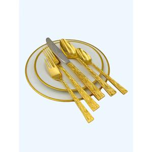 Ensemble en bois de 2 couverts fourchette cuillère utilisé dans les ustensiles de cuisine Table maison haute qualité fini couverts concepteur forte poignée - Product Image 4