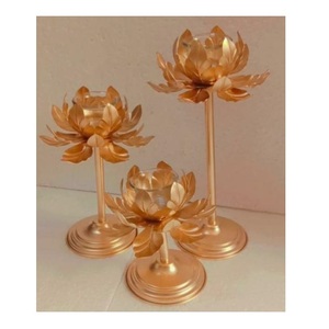 Portavelas de metal/Cristal de calidad superior, vela votiva para boda y decoración del hogar con precio atractivo - Product Image 2