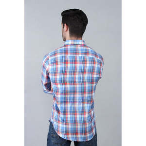 เสื้อเชิ้ตผู้ชาย Unze London รุ่น RHEA Stay Tucked Crew ไซส์ XL ผ้าทอเนื้อผ้ากันยับ สไตล์ลำลองแบบตะวันตก - Product Image 5