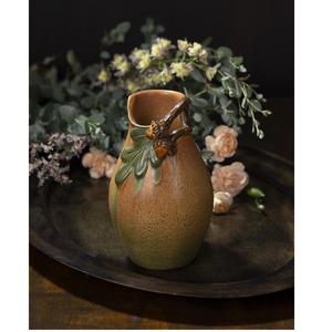 Vase en céramique multicolore, vase à fleurs en céramique artisanal indien, décoration de la maison, bureau et hôtel, design moderne, vase en céramique élégant - Product Image 4