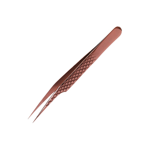 Wholesale Custom Label High-Performance Stainless Steel <b>Eyelash</b> Extension Tweezers Easy <b>Application</b> with Pointed Tip - Product Image 1