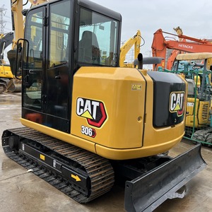 Excavatrice d'occasion de haute qualité 306 E2, 1000 tonnes, d'origine allemande, peu d'heures de travail, stock chaud pour boîte de vitesses, pompe à engrenages Kawasaki - Product Image 1