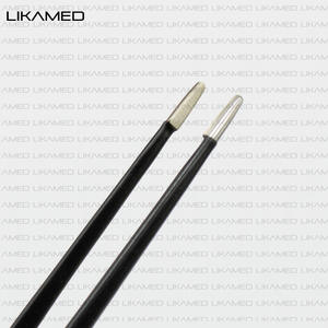Pinzas Bipolares de Bayoneta LIKAMED Antiadherentes, Estándar Europeo, Longitud 20 cm, Punta de 2 mm, 3 mm, 4 mm, Recubrimiento de Color Negro - Product Image 3