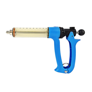 Pistola de Inyección Veterinaria Semiautomática, Dosis Ajustable, Pistola de Inyección para Ganado, Pistola de Vacunación Semiautomática - Product Image 1