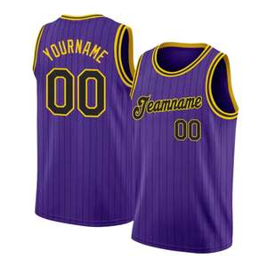 Vêtements de basket-ball unisexes personnalisés en polyester 100% à séchage rapide, uniforme de basket-ball de haute qualité pour les jeunes, personnalisable pour les adultes - Product Image 5