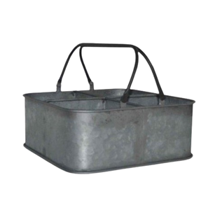 Caddy de Metal de hierro de gran venta, accesorios para el hogar y utensilios de cocina, habitación de Hotel, restaurante, cantidad a granel, Caddy de Metal galvanizado - Product Image 1
