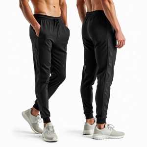 กางเกงออกกำลังกายผู้ชายผ้าแห้งเร็ว ระบายอากาศ น้ำหนักเบา สำหรับฤดูร้อน ผ้าโพลีเอสเตอร์/คอตตอน - Product Image 3