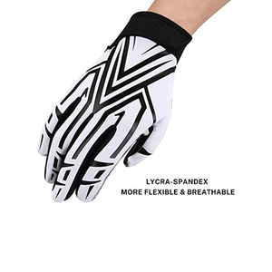 Gants de sport de football Protection des doigts de haute qualité Gants de paume de football américain en latex Gants à logo personnalisé - Product Image 2