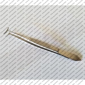 Pinces de fixation vertes 4 pouces, instruments médicaux en acier inoxydable pour chirurgie ORL et ophtalmologie, pour hôpital, CE - Product Image 5