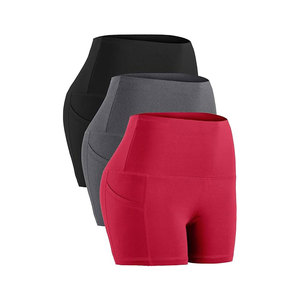 กางเกงขาสั้นเล่นโยคะสำหรับผู้หญิงกางเกงขาสั้นสำหรับเล่นฟิตเนสป้องกันริ้วรอยลดริ้วรอยกางเกงขาสั้นโยคะของผู้หญิงมีสีโลโก้ของคุณเอง - Product Image 3