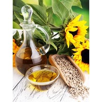 Lécithine de tournesol pure liquide, émulsifiant et stabilisateur naturel pour sauces, mayonnaise et margarine, utilisation dans l'industrie alimentaire