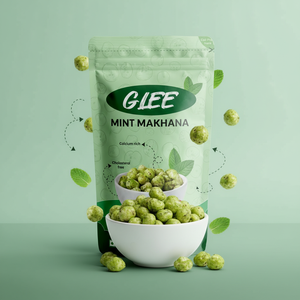 Nueces Makhana Tostadas Saladas con Sabor a Pudina de Menta, 50g, Sin Gluten, Alto Contenido de Proteínas, en Bolsa Doypack - Product Image 5