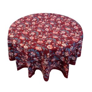 Handmade Premium 150 CMS <b>Tablecloth</b> Soft Washable Fabric for 4 Seater Table for Dining Room Kitchen Wedding Events Bulk Supply - Product Image 3