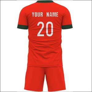 Uniformes de Fútbol para Equipos de Adultos, Camiseta Deportiva de Manga Corta Personalizada de Poliéster 100% para Verano - Product Image 2