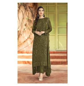 Salwar Kameez indien pakistanais semi-point Styles traditionnels avec torsion moderne pour les femmes meilleur prix indien pakistanais vêtements - Product Image 1