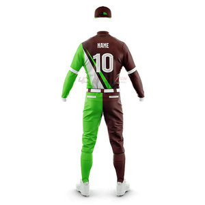 Proveedor de Uniformes de Béisbol Sublimados Personalizados en Pakistán, Diseño de Color Personalizado, 100% Poliéster, Transpirable, de Alta Calidad, para Equipos, Tallas Grandes - Product Image 3