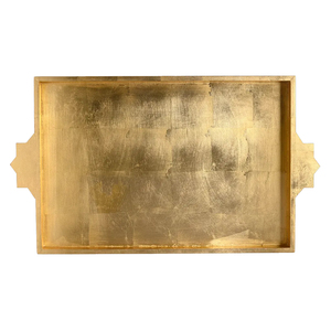 Usine du Vietnam Plateau de service en laque d'or avec poignée Plateau de service de luxe Hôtel Villa Affichage Made in Vietnam - Product Image 2