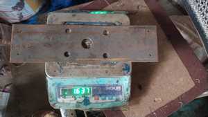 Plaque de support supérieure réglable en acier 350×100 mm, conception industrielle pour coffrage et échafaudage - Product Image 2